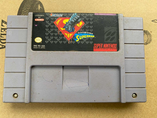 The Death And Return Of Superman! Super Nintendo Snes
