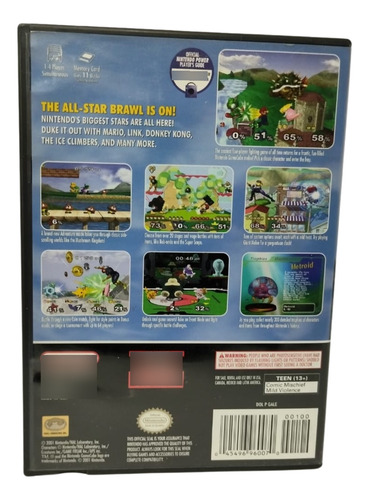 Super Smash Bros Melee Original Nintendo Game Cube (Recondicionado)