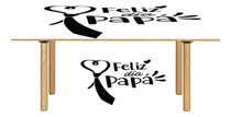Comprar Vinilo Para Mesa Dia Del Padre Feliz Dia Papi Dad Papa M2