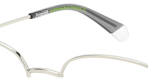 Armazon Polaroid Oftalmico Modelo Pld D509/g Color Gris Talla 53