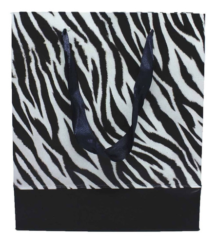 Sacolas Importadas Animal Print Grandes P/presentes 43x33 Cm