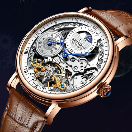 Reloj Tourbillon Mecánico Clásico Kimsdun 2028a