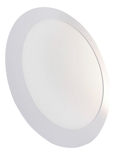 Panel Embutir Led 18w Plafon Blanco Circular Redondo 220v