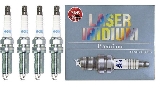 4 Bujías Ngk Laser Iridium Originales Honda Fit 2007 1.5l