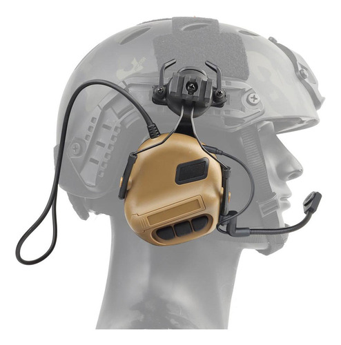 Casco Táctico Audífonos De Gran Resistencia Tiro