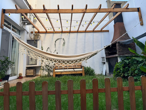 Pergolas Para Exterior Balcon Terraza Auto Madera A Medidas Bordó