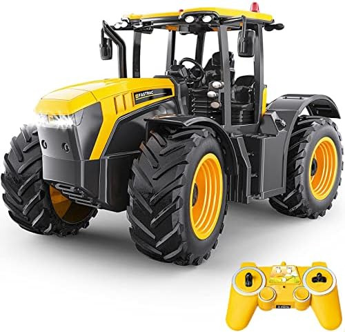 Tractor Agrícola Dollox Rc, Báscula De Juguete, Construcción