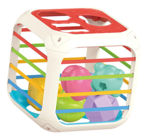 Actividad Cube Bin De Forma Sensorial Bloques Accesorios