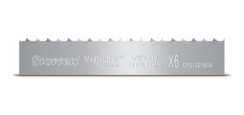 Lâmina De Serra Fita Mkp 3.10 Mts Starrett Caixa C/ 5 Un.