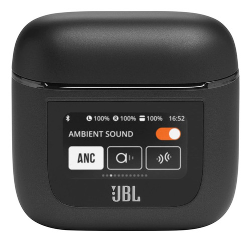 Auriculares Jbl Tour Pro 2, con cancelación de ruido, color negro