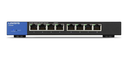 Switch Linksys Smart Administrable L2 De 8 Puertos Gigabit