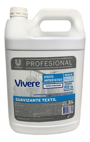 Suavizante Vivere Clasico Brisa Primevera Diversey 4 X 5 Lts