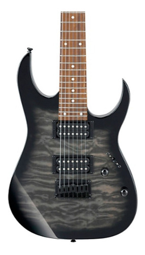 Guitarra Eléctrica Ibanez Blk Burst Grg7221qa-tks 7 Cuerdas