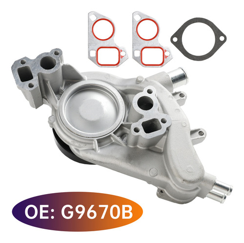 Water Pump For Chevrolet Vortec 4.8l 5.3l 6.0l 07-19.