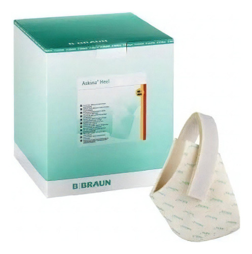 Gasa hemostática B-BRAUN ASKINA heel de 15cm x 15cm en pack de 10 x 1u