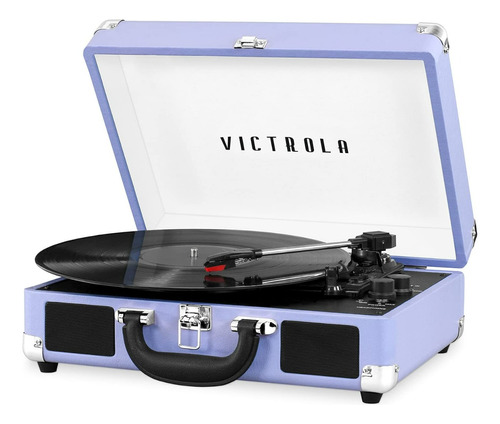 Tocadiscos Tornamesa Bluetooth Victrola Lavanda Vsc-550bt-LG