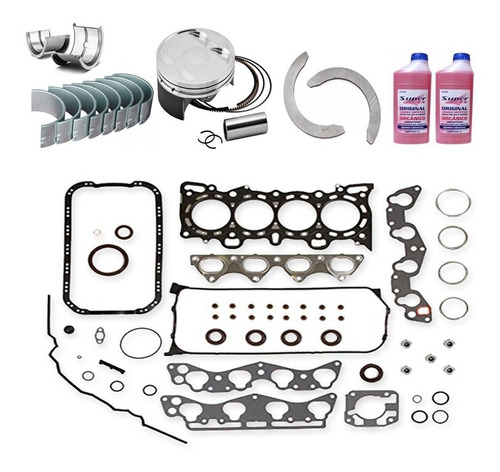 Kit Retifica Motor Toyota Corolla 1.8 16v 1993 A 2001 7afe