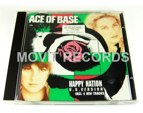 Ace Of Base  Happy Nation Us Version Cd Ed. 90s