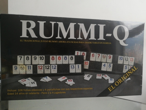 Rummi-q El Original Para 2 A 4 Jugadores 