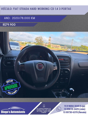 Fiat Strada 1.4 Hard Working Cab. Dupla Flex 3p