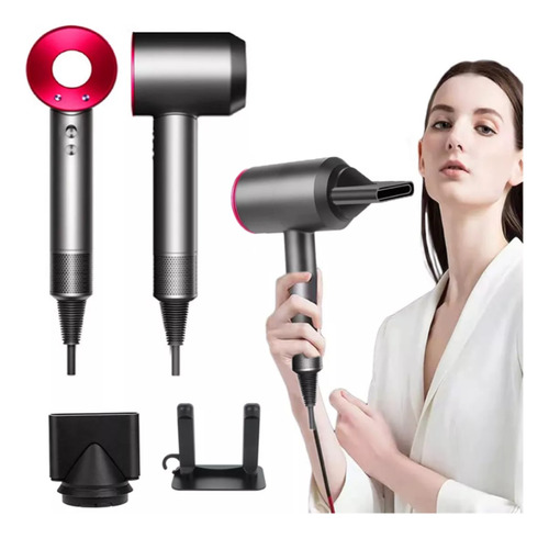 Secadora De Cabello Profesional Supersonic Iron Y Fuchsia