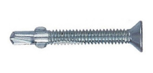 Imagen 2 de 4 de Tornillo Aletado Mecha 8x1-1/4' 32mm X100 Knauf Durlock Alas