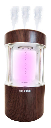 Humidificador Anti Gravedad Gotas De Agua Madera Usb Rgb 680