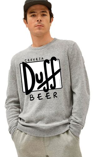 Poleron Cuello Polo De Los Simpsons - Duff Beer *