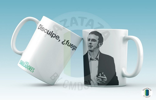 Imagen 2 de 2 de Los Simuladores Serie. Taza Diseño. Cerámica Importada