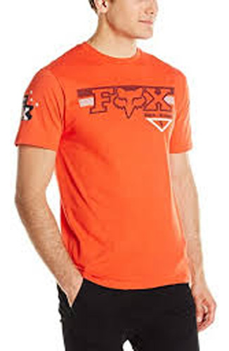 Remera Original Fox Engine Ss Motocross Casual Mx Marelli