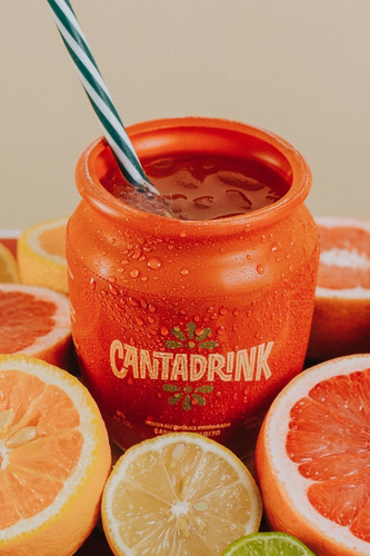 Cantarito Cantadrink 300ml Por Unidad, Caja Con 12 Piezas