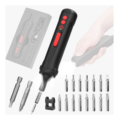 Juego De Destornilladores. Destornillador Led De Metal Para