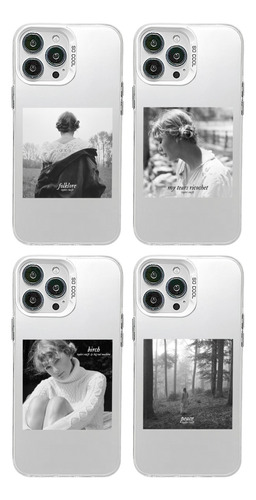 4pcs Folklore Taylor Swift Funda Para iPhone Case Fca6