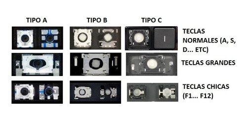 Teclas Hp 625 620 621 425 421 420 325 Compaq Cq42 Cq43 Cq56