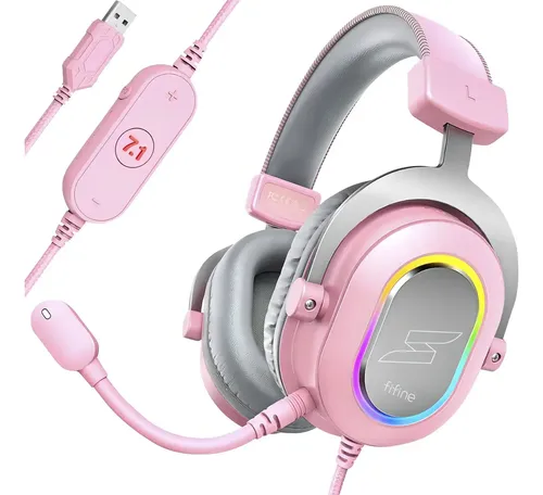 Headset Gamer Fifine Superframe Edition Sfh6, 7.1 Surround
