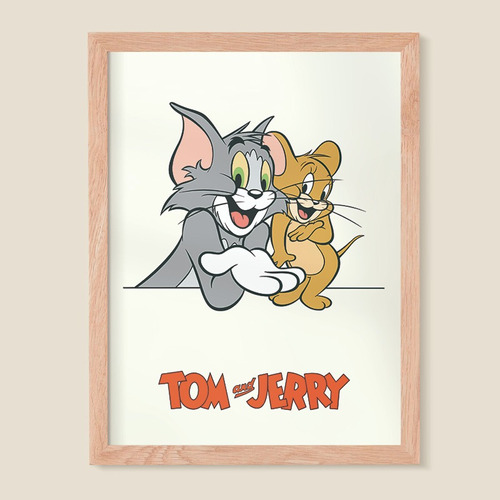 Cuadro Con Marco Tom Y Jerry 02 - Frametastic!