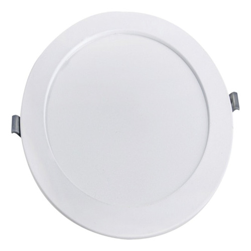 Foco Panel Led Circular Embutido 12w Color Frío