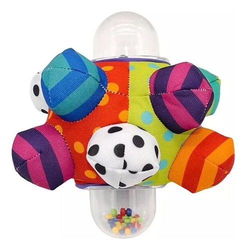 Juguete Sensorial, Sonaja Para Bebe En Forma De Balon