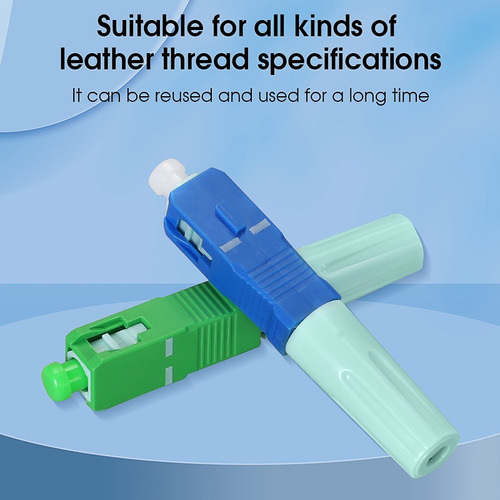 Conector Fibra Optica Sc Upc Para Ftth Herramientas Redes