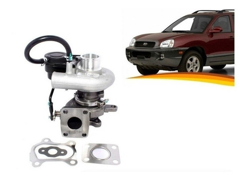 Turbo Para Hyundai Santa Fe 2.0 2000 2009 D4ea Diesel