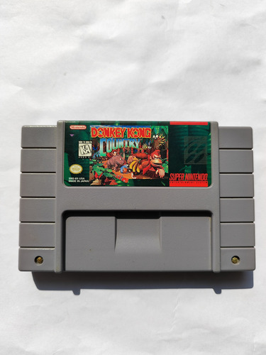 Donkey Kong Country Snes Super Nintendo 