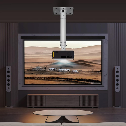 Suptek Mini Proyector Extendido Soporte De Techo A...