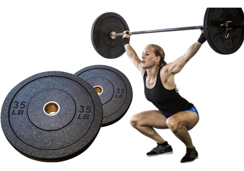 Par Bumper De Caucho 35 Lbs