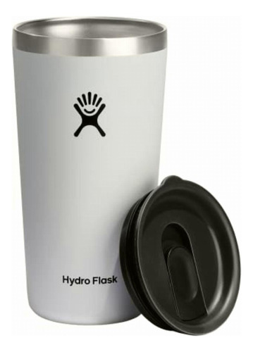 Hydro Flask Vaso De 20 Onzas, Color Blanco