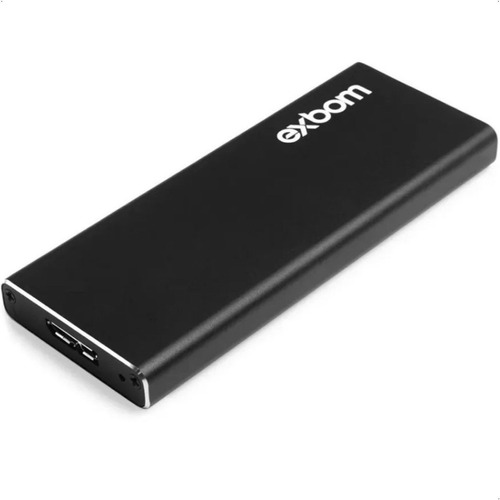 Case Hd Ssd M.2 Sata Iii Nvme Usb 3.0 Alumínio 5gbps Exbom