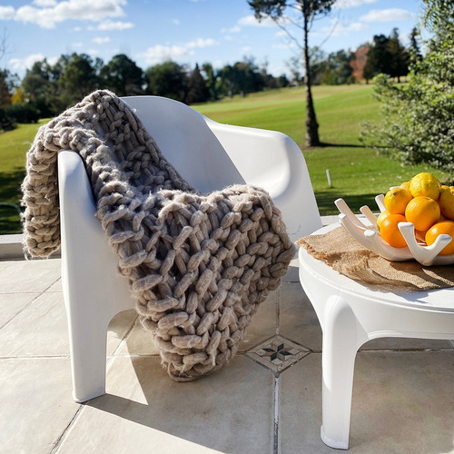 Imagen 2 de 5 de Sillón De Jardín Skarpo Blanco