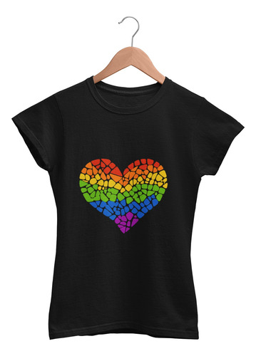 Playera Personalizada Pride Lgbt Orgullo Gay Corazon 2