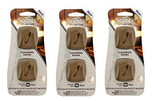 Ambientadores Para Autos Scents Spa Vent Clips Car Air Fresh