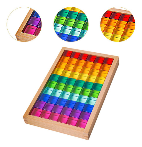 Juego De Bloques De Construcción De Cubos, Juguetes,