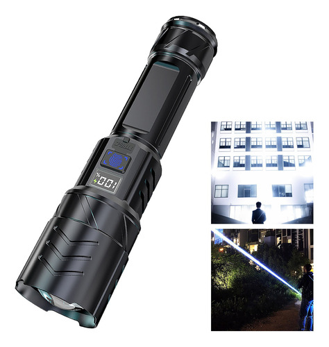 Linterna X Strong Con Carga Usb Bright Outdoor Emergen 4003